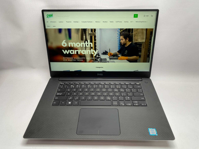 DELL Precision 5520 with Intel i7-7820HQ CPU 16GB RAM & 256GB SSD Storage READ -