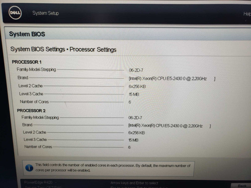 PowerEdge R420 2x Xeon E5-2430 @ 2.20GHz 48 GB RAM 2x PSU *READ* )