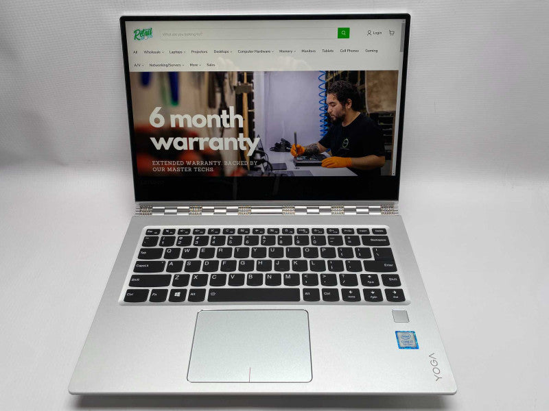 Lenovo Yoga 910-13ikb with i7-7500U CPU 16GB RAM & 512GB NVMe Storage  -