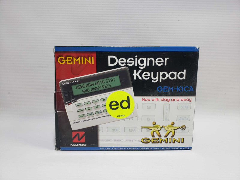 Gemini Designer KeyPad GEM-K1CA With Box )