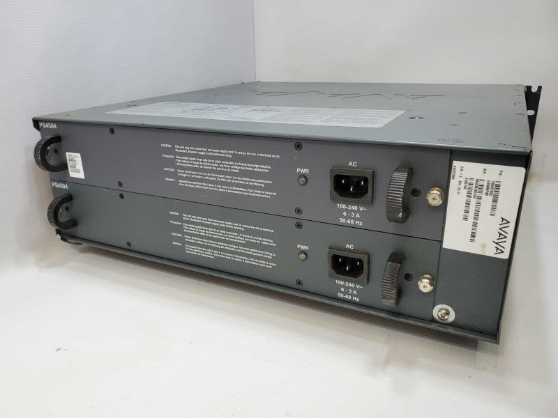 Avaya G450 Media Gateway w/ Modules 4x MM717, 1x MM716, 2x MM710B, 2x PSU  (
