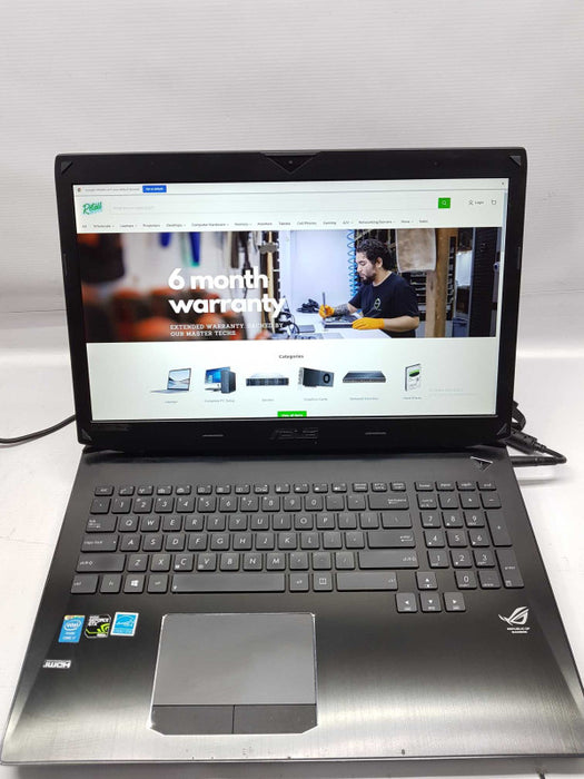 Asus ROG G750JZ-DB73-CA I7-4700HQ @ 2.40ghz / 24gb ram / 512gb ssd / 17.3\\" #