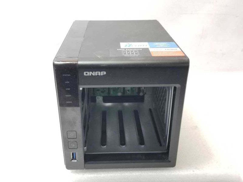QNAP TS-451+ 4-Bay NAS server, No HDD/Caddies, AS-IS ~