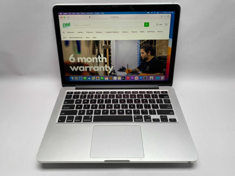 Mid 2014 MacBook Pro Retina 13-inch with Intel i5 CPU 8GB RAM & 250GB READ  -