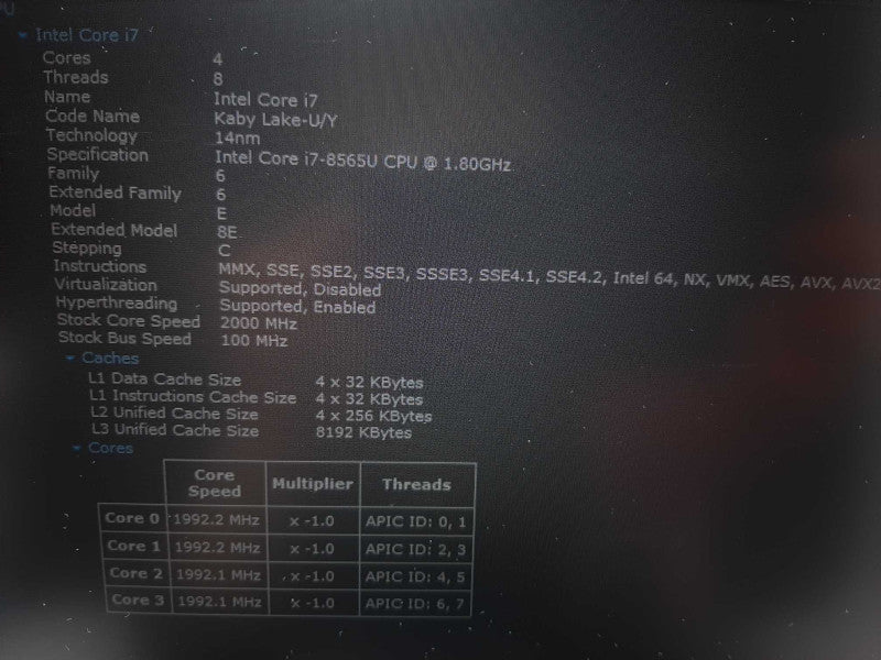 Lenovo Thinkpad E590 i7-8550U @ 1.80GHz 32GB DDR4 1TB SSD 2.5\\" 15.6\\" $