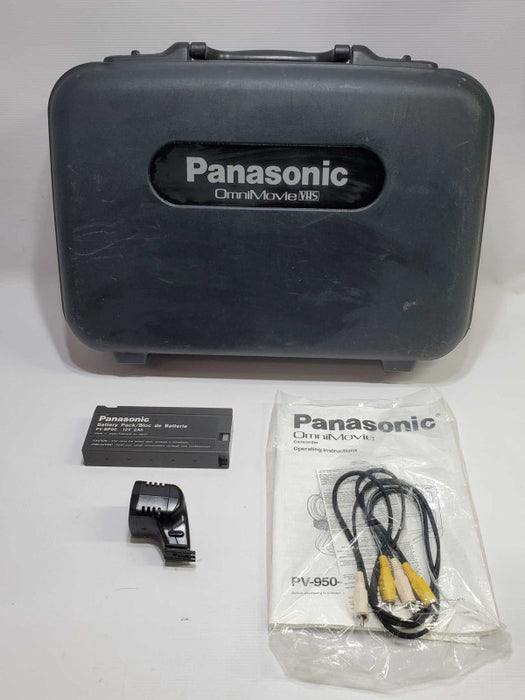 Panasonic OmniMovie VHS  VideoCamera VINTAGE (AS-IS) |