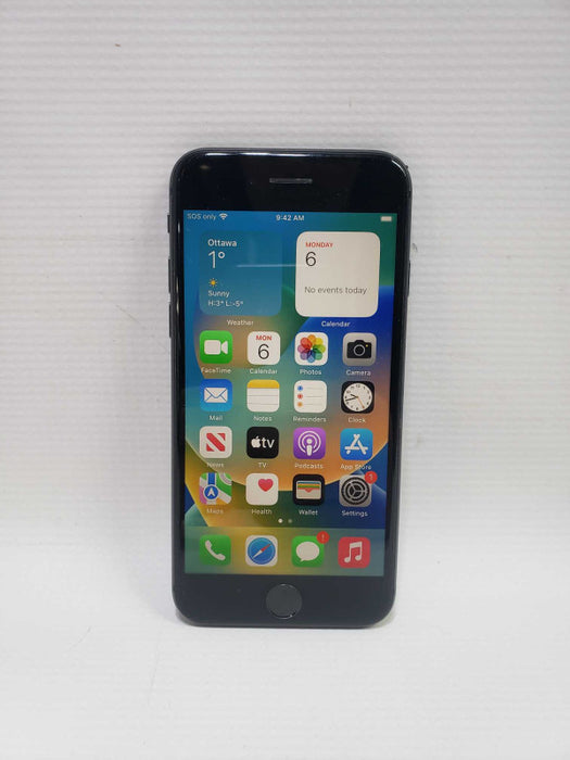 Apple iPhone 8 - 64GB - Black (Unlocked) **READ** )