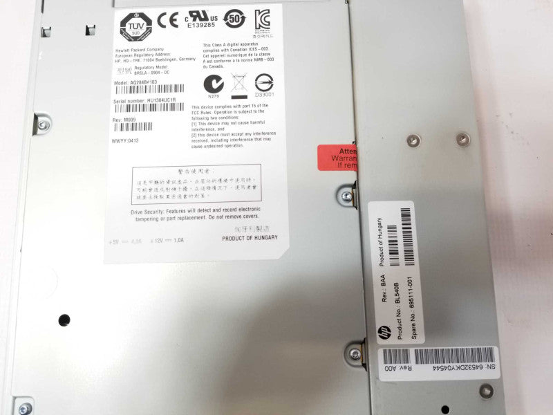 HP BL540B 695111-001 AQ284B#103 SAS LTO5 6Gb/s tape drive _
