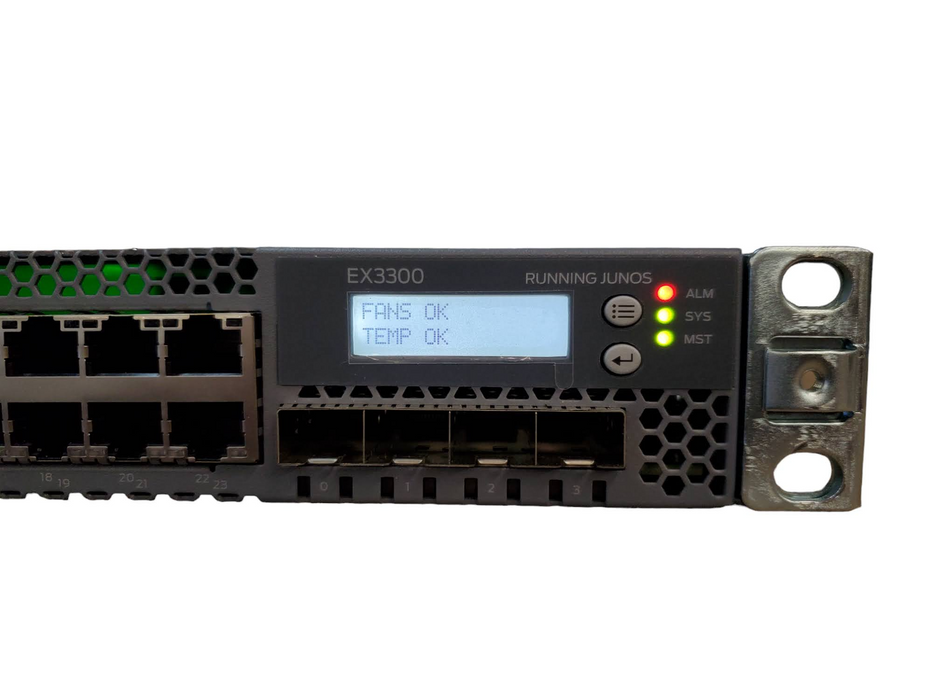 Juniper EX3300-24T 24-Port w/ 4x SFP Gigabit Ethernet Switch @