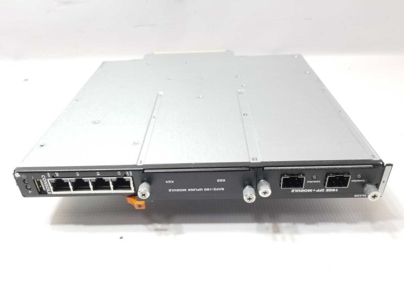 Dell PowerConnect M6220 0GM069 blade switch w/ 0U691D 10GE SFP+ Module Q_