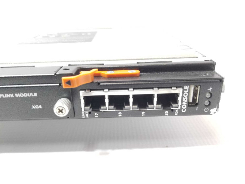 Dell PowerConnect M6220 0GM069 blade switch w/ 0U691D 10GE SFP+ Module Q_