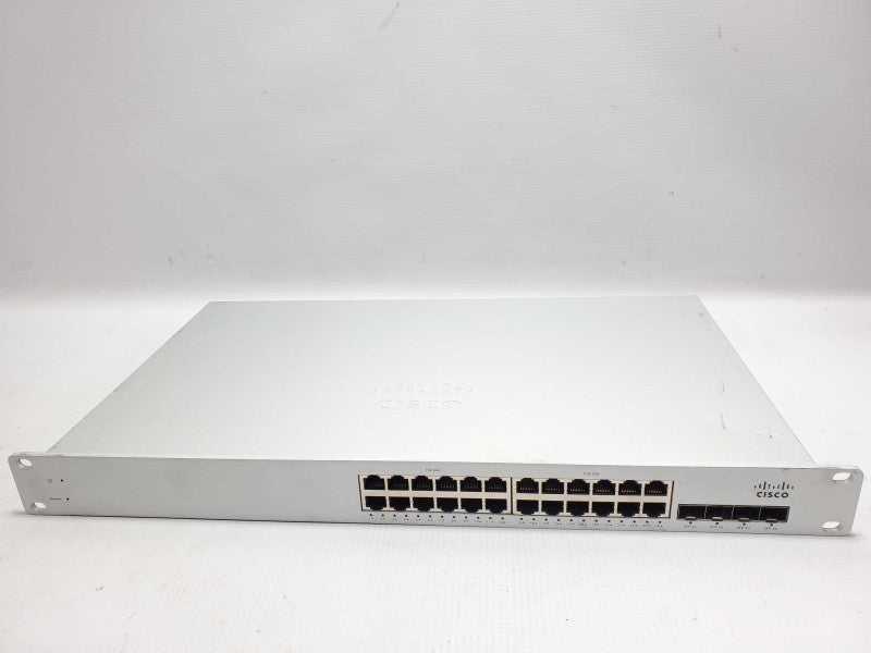 Cisco Meraki MS220-24P-HW Cloud L2 24P Gigabit 370W PoE Switch, CLAIMED AS-IS Q~