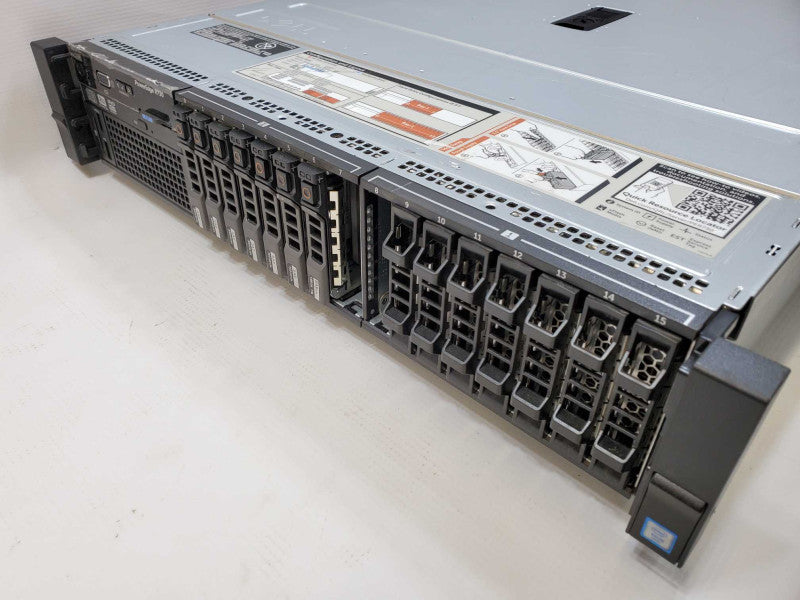 Dell PowerEdge R730 2x Xeon E5-2637 v4 @ 3.5GHz 64GB DDR4 850GB SSD H730 Mini (
