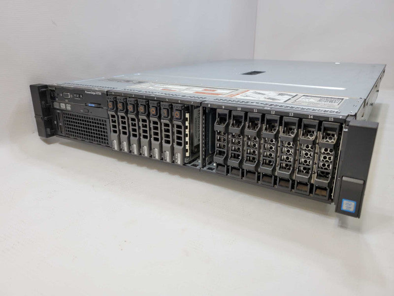 Dell PowerEdge R730 2x Xeon E5-2637 v4 @ 3.5GHz 64GB DDR4 850GB SSD H730 Mini (