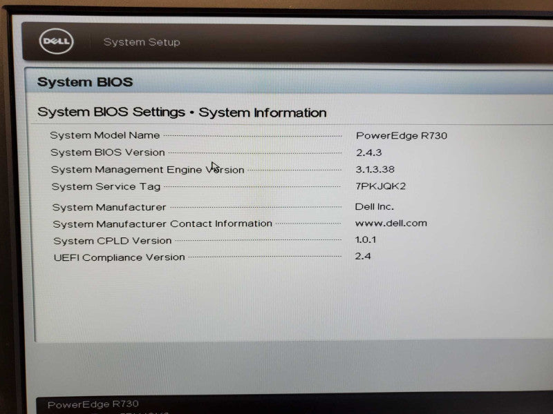 Dell PowerEdge R730 2x Xeon E5-2637 v4 @ 3.5GHz 64GB DDR4 850GB SSD H730 Mini (
