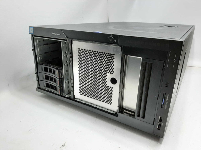 LENOVO IBM System X3500 M5 Tower Server E5-2620 v3 2x PSU READ $