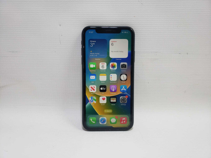 Apple iPhone XR - 64GB - Black (Unlocked) - Mint Condition )