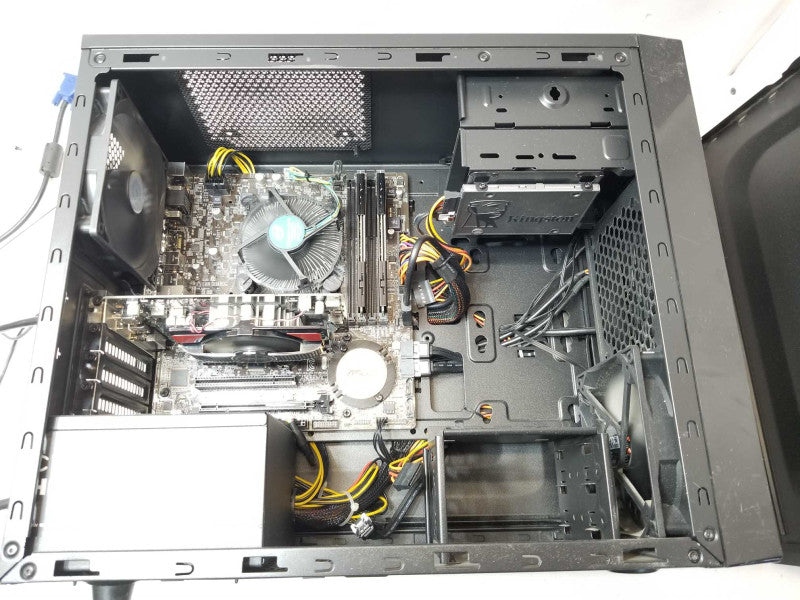 Custom/Asus Tower PC, Core I5-6400 2.7GHz, 8GB, 480GB SSD, R7250 1G GPU _