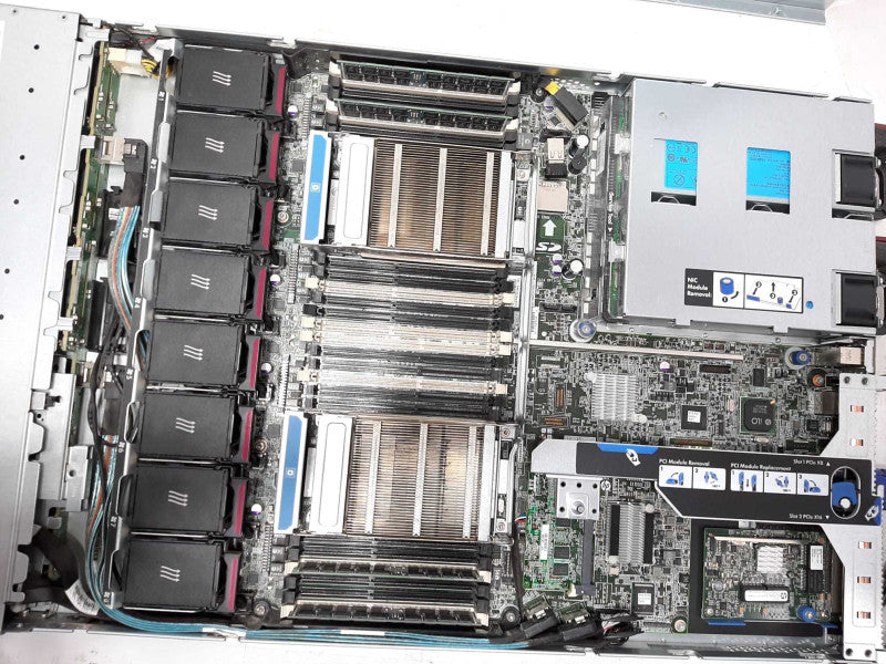 HP ProLiant DL360p Gen8 2x Xeon E5-2640 @ 2.40GHz 48GB RAM B420i 2x PSU 2.5\\" $