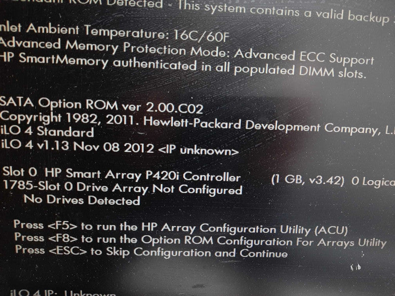 HP ProLiant DL360p Gen8 2x Xeon E5-2640 @ 2.40GHz 48GB RAM B420i 2x PSU 2.5\\" $