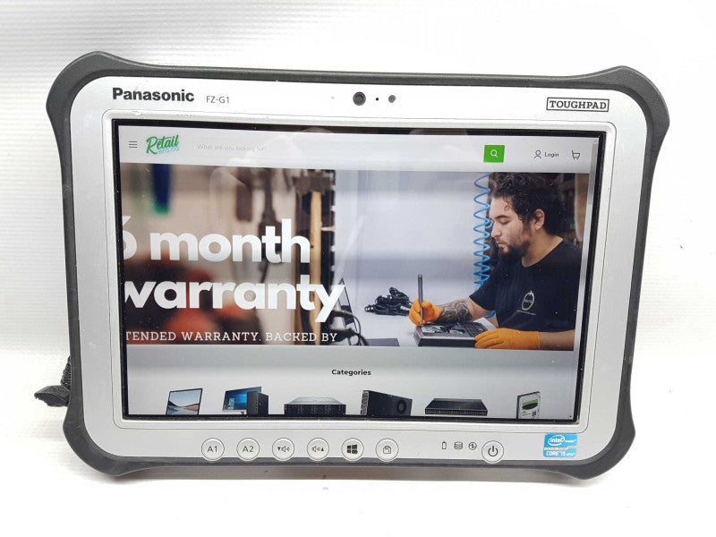 Panasonic FZ-G1 Toughpad i5-3437U @ 1.90ghz / 4gb ram / 128gb ssd #