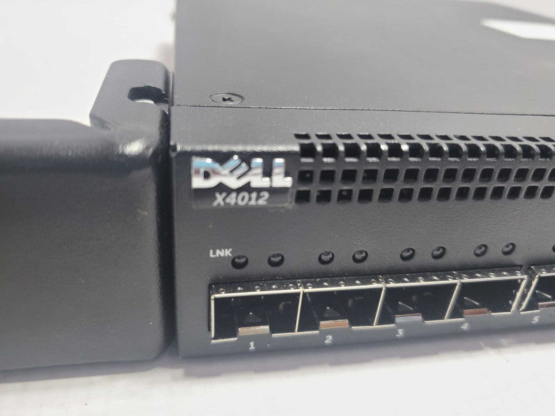 Dell Networking X4012 10Gb Switch 12 SFP/SFP+ Port Switch ~