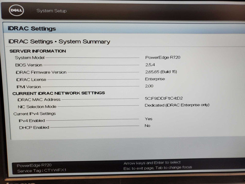 Dell PowerEdge R720 2x Xeon E5-2660 @ 2.2GHz 64GB DDR3 2TB HDD H710P Mini (