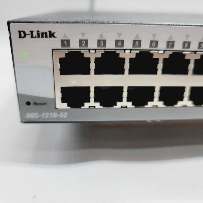 D-Link DGS-1210-52 48 Port Gigabit Smart Network Switch Rack 1U =