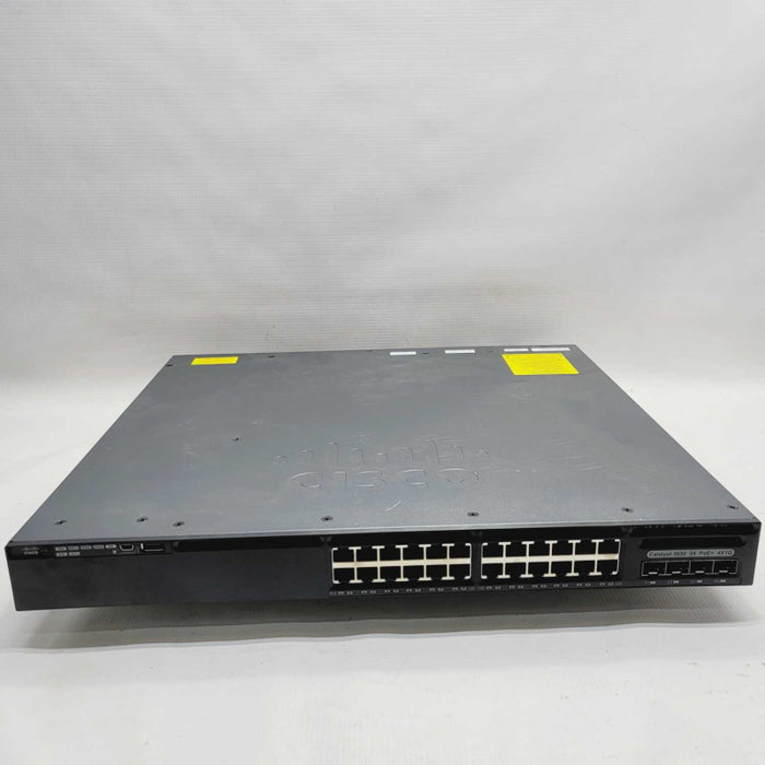 Cisco WS-C3650-24PS-S Catalyst 24 10/100/1000 Ethernet PoE+ 4x1G Switch =