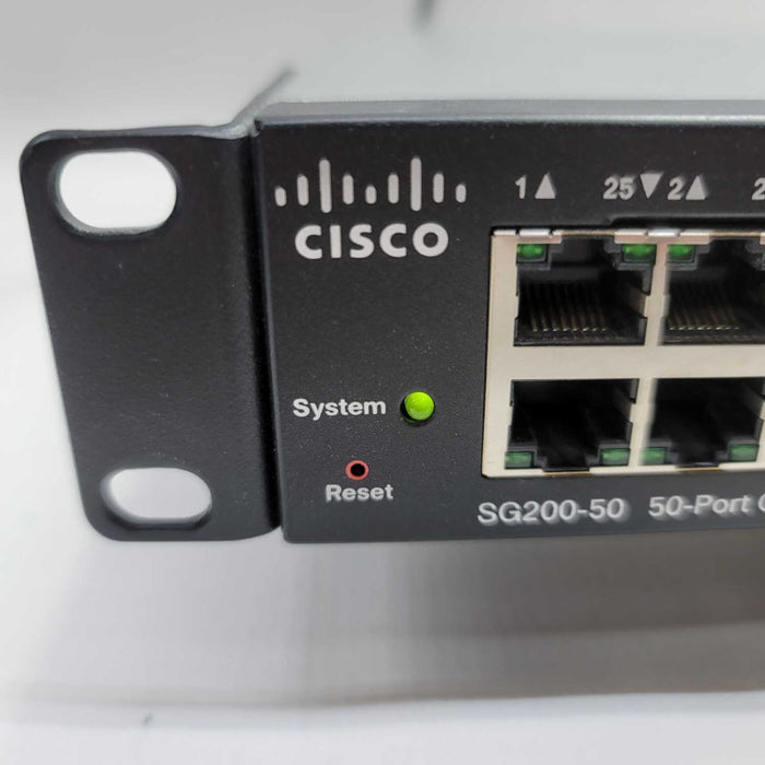 Cisco Small Business Model SG200-50 50-Port Gigabit Smart Switch =