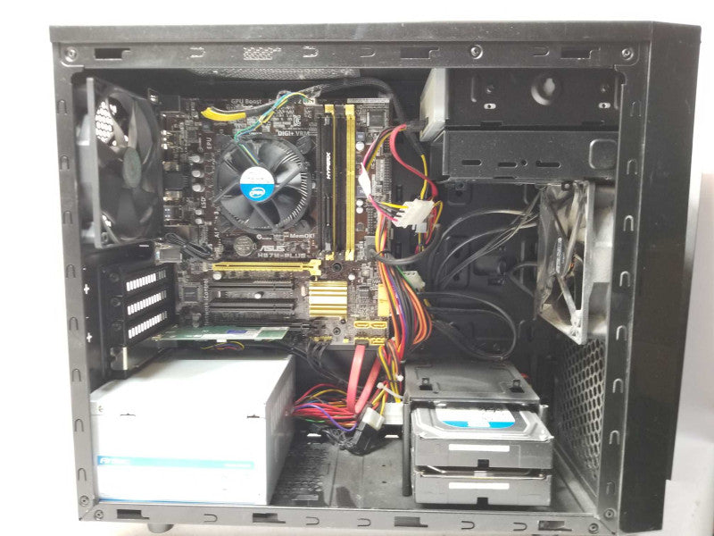 Custom/Asus Tower PC, Core I5-4590 3.3GHz, 8GB DDR3, 2x 500GB HDDs _