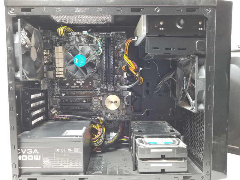 Custom/Asus Tower PC, Core I5-4460 3.2GHz, 8GB DDR3, 2x 500GB HDDs _