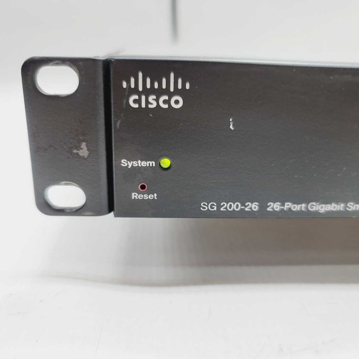 Cisco SG200-26 26-port Gigabit Smart Switch =