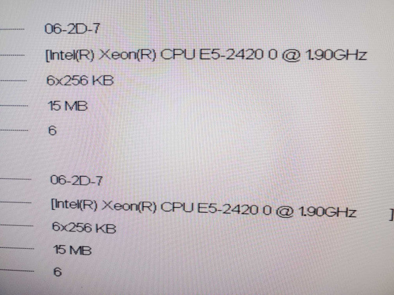 Dell PE R420 2x Xeon E5-2420 1.9GHz 6C/64GB ECC, PERC H710Mini NO HDDs ~