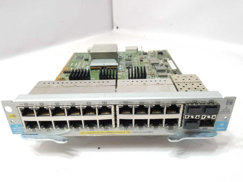 HP Gig-T/SFP v2 zl Mod 24 Port Ethernet Network Module J9535A _
