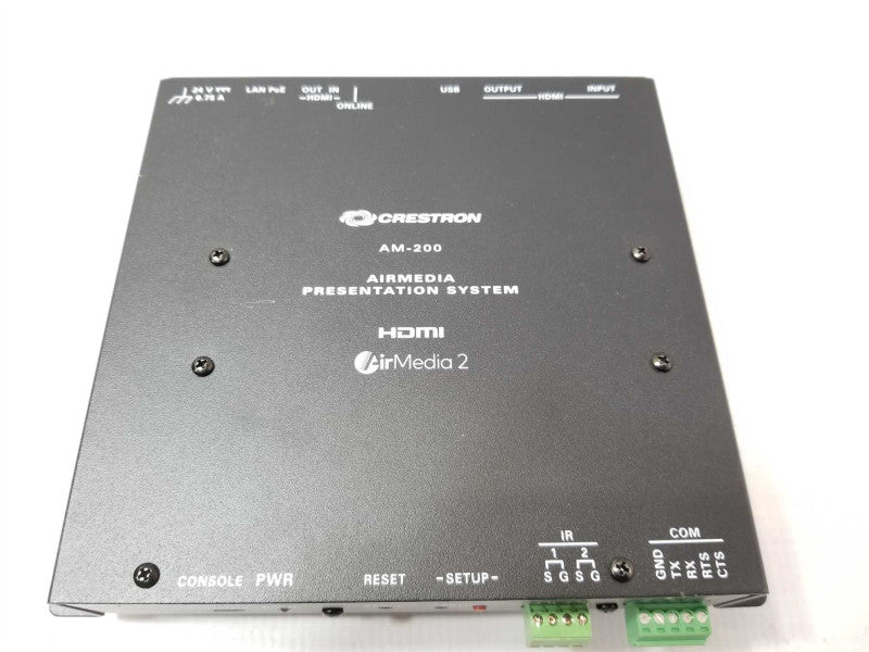 Crestron AM-200 Airmedia Presentation System HDMI AirMedia 2 _