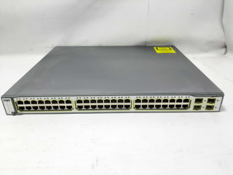 Cisco Catalyst 3750 Series PoE-48 Ethernet Switch WS-C3750-48PS-S Q$