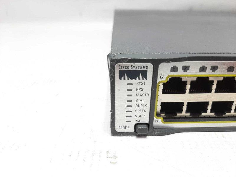 Cisco Catalyst 3750 Series PoE-48 Ethernet Switch WS-C3750-48PS-S Q$