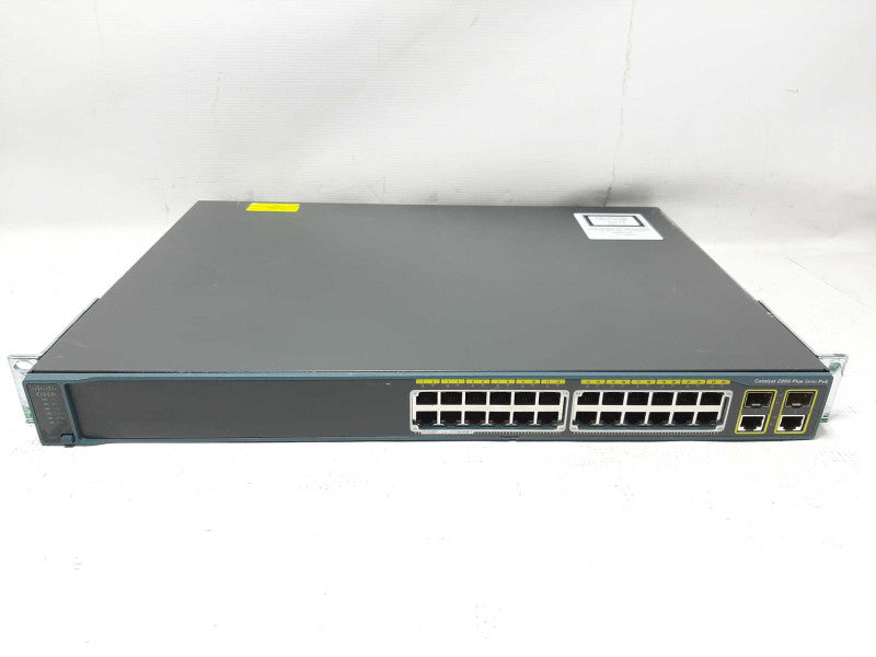 Cisco 2960 Plus Series PoE WS-C2960+24PC-L V01 24 Port Switch $