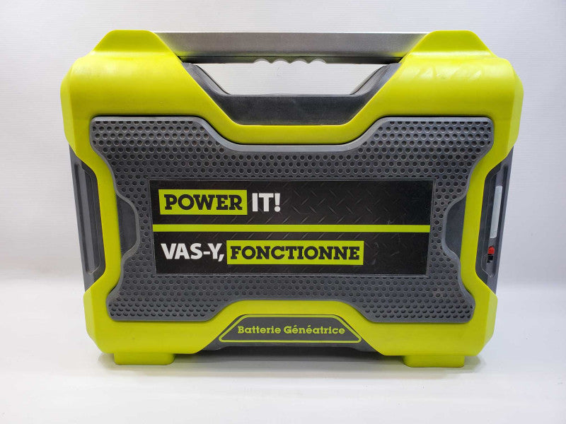 Power IT Battery Generator [2x Output AC 115v - DC 12V 8A / 5V 3A] (