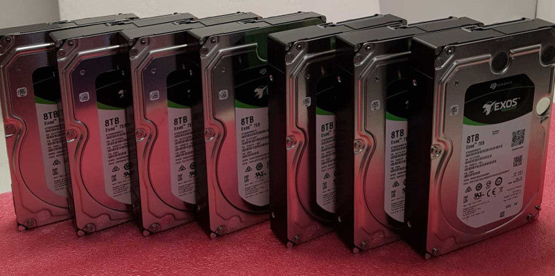 8TB 3.5\\" SAS  7.2K 6GBPS SEAGATE EXOS 7E8 Q