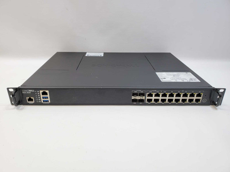 SonicWall NSA 2650 Network Security Appliance Firewall (