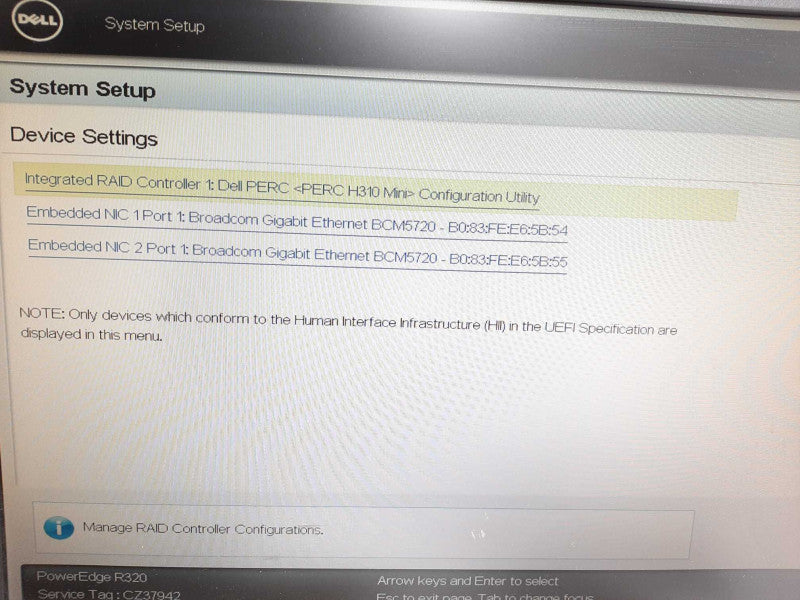 Dell PE R320 Xeon E5-1410 2.8GHz 8GB H310 Mini 2x PSU NO HDD 3.5\\" $