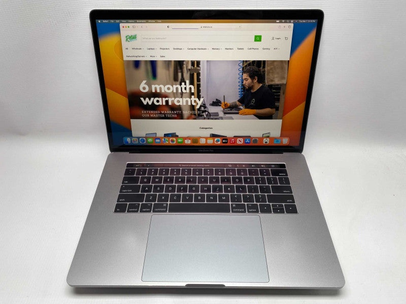 2017 MacBook Pro 15-inch TouchBar with Intel i7 CPU 16GB RAM & 500GB READ  -