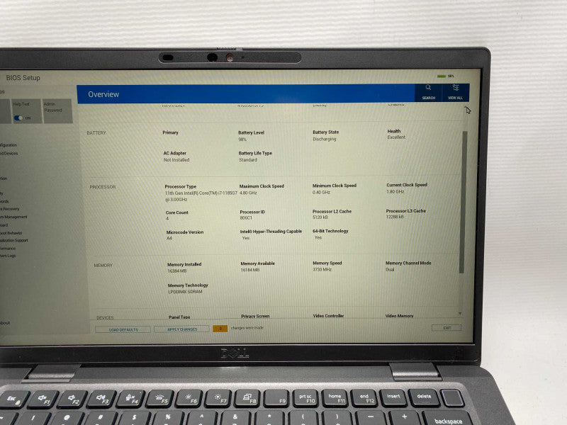 DELL Latitude 7420 with i7-1185G7 CPU 16GB RAM & 512GB NVMe Storage  -
