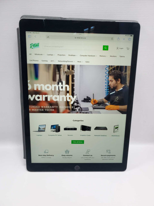 Apple iPad Pro A1652 1st Generation 128GB 12.9\\" Wifi/Cellular Tablet Unlocked ~