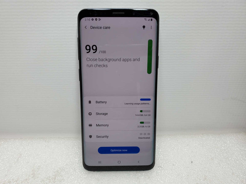 Samsung Galaxy S9 Plus 9.2\\" - 64 GB  - Black [Unlocked - Read] (