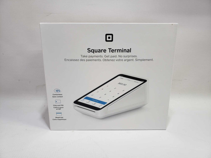 Square Terminal Credit and Debit Card Machine Unopened Box Q)