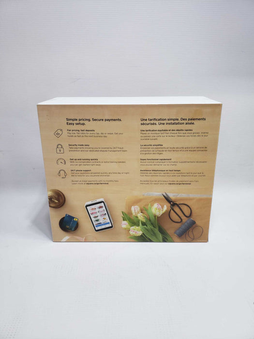 Square Terminal Credit and Debit Card Machine Unopened Box Q)