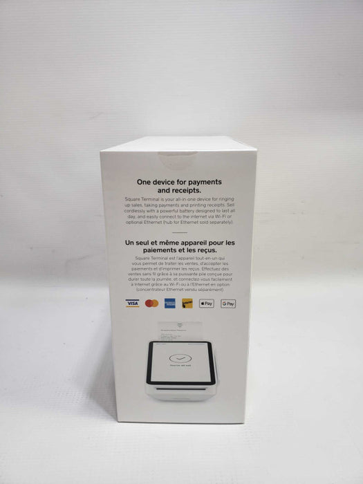 Square Terminal Credit and Debit Card Machine Unopened Box Q)